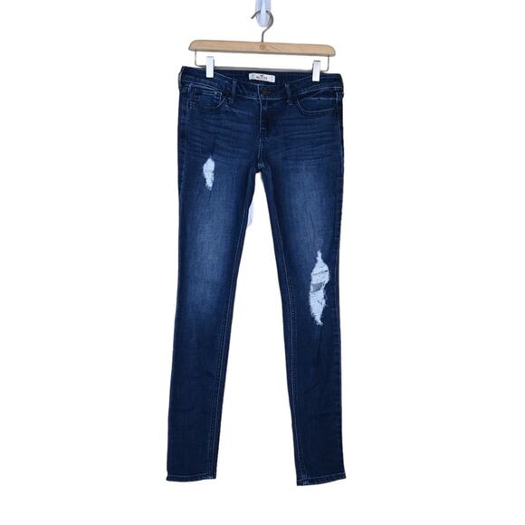 Hollister Womens 5 Regular Distressed Skinny Jean - Picture 1 of 11